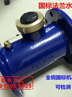 国标水表 工业专用法兰水表 数字螺翼式水表DN100 DN150 法兰水表