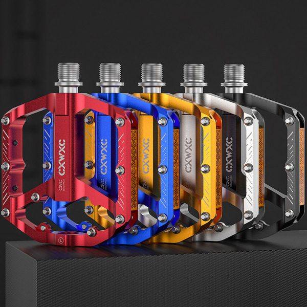 自行车脚踏骑行脚蹬 山地公路车平踏铝合金踏板带反光片骑行用品,自行车/骑行装备/零配件,脚踏/轴承/滚珠,淘宝优惠券,粉丝福利购,淘宝优惠卷