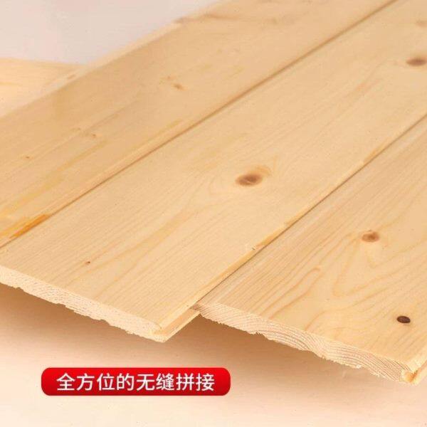 桑拿板实木扣板免漆杉木松木护墙板墙裙吊顶木屋阁楼墙板全套屋顶