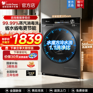 小天鹅10公斤小乌梅滚筒洗衣机全自动家用大容量正品TG100SC81