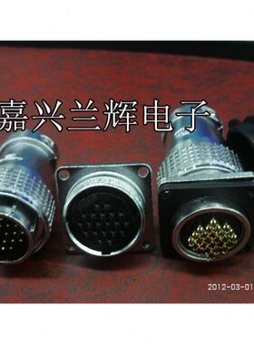 重强航空插 连接器P28F-19芯TP28-19芯 反装 28MM