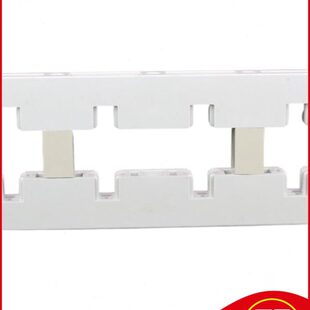 白色*3线L四相母30套  低压成型 母新220框绝缘配电柜配件线夹