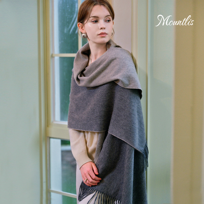Mountlis阿尔巴斯山羊绒围巾