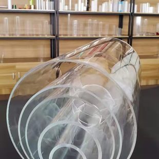 空心水晶玻璃棒定 彩色亚克力棒 管 透明有机玻璃棒 实心导光圆柱