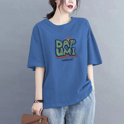 2025新款短袖正肩t恤女士