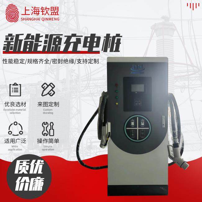 120KW新能源电动汽车三相电直流充电桩60_30kw快充商用380v充电站