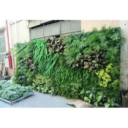 巨美仿真植物墙厂家专业制作各种防火植物假植物墙绿植墙背景墙