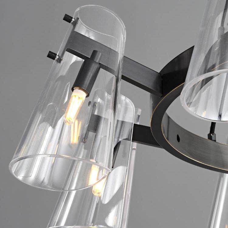 全铜轻奢餐厅吊灯后现代吧台餐桌岛台美式前台长排高级感客厅灯具