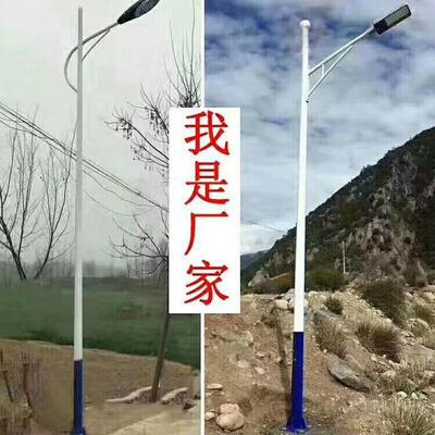 生产供应路灯灯杆 太阳能路灯杆 单挑臂路灯杆 12米灯柱灯杆