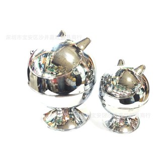 个性 金属翻盖带耳朵桌面创意烟灰缸 精致家居烟灰缸 时尚 945A