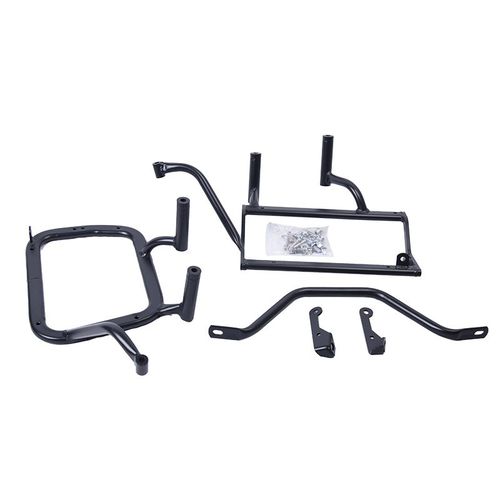 适用春风MT450右躲排气边架躲排气管支架碳钢支架边箱摩托车边箱