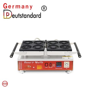 多纳兹甜甜圈机 商用烘烤甜甜圈设备 四孔甜甜圈设备蛋糕甜甜圈