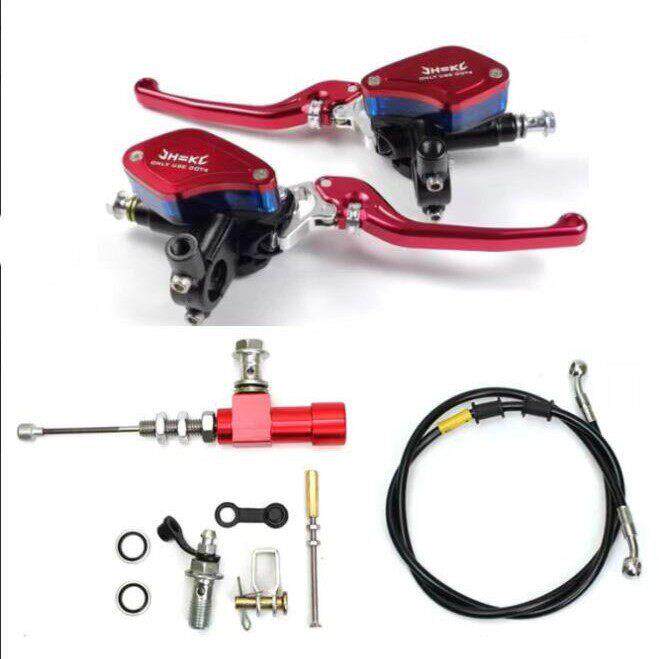 跨骑越野摩托车拉线改装液压离合器省力液压离合泵125250车型通用