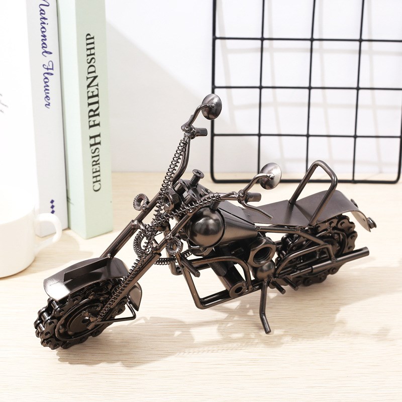 新款 特大号铁艺摩托车模型 旅游景区纪念品工艺品摆件 T629
