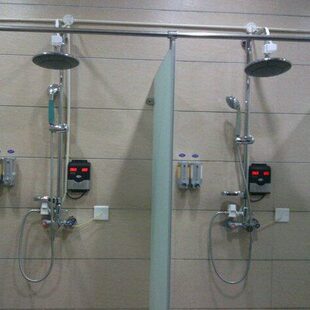 学生费水洗澡收控机学生计学校机淋浴节时浴室水器机淋浴房控水