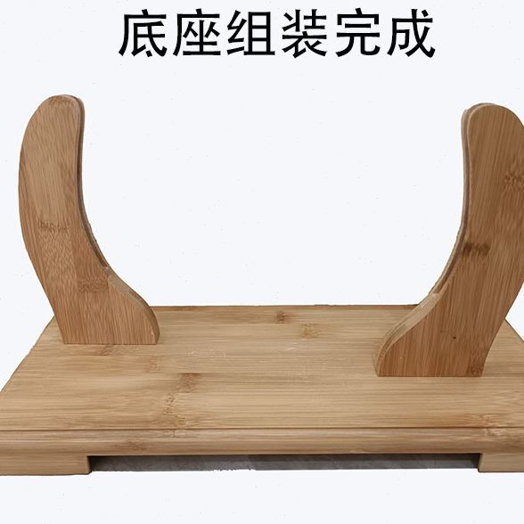 大折扇架子底座中式古风装饰扇扇托广告定制扇子展示台装饰扇摆件