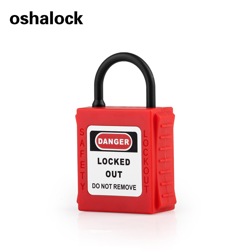 工业安全挂锁绝缘通开长梁缆绳防尘钢制HLOTO个人能量停工检修锁