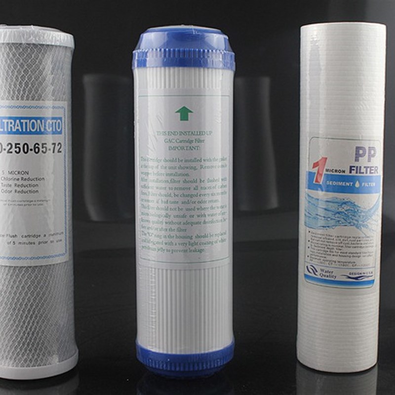 400加仑纯水机无k桶过滤器RO反渗透纯水机12345级通用滤芯全套