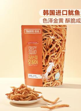 【会员甄选】山姆代购Traders Deal韩国进口香脆鱿鱼条休闲小零食