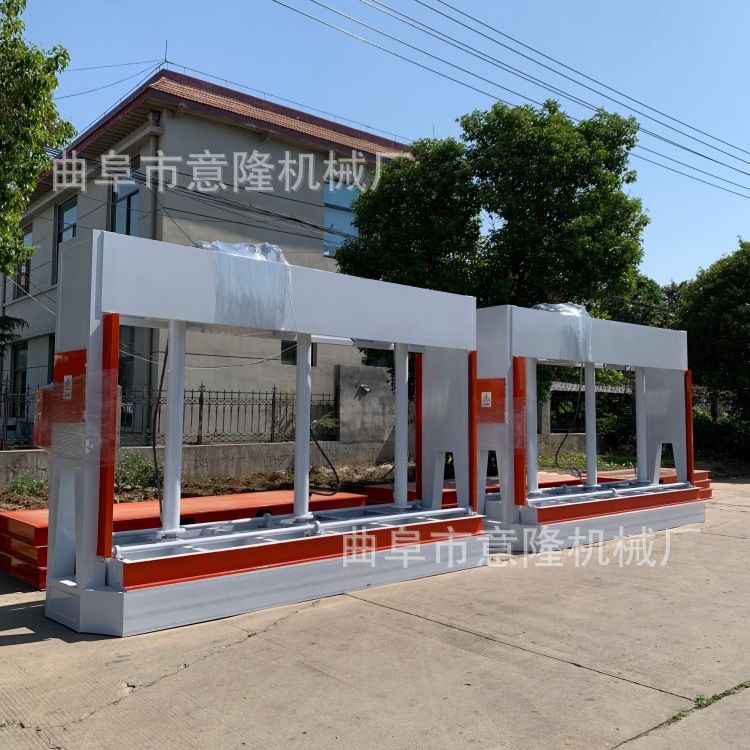 意隆门套框定型50吨液压冷压机效率高省人工批量现货3米长冷压机