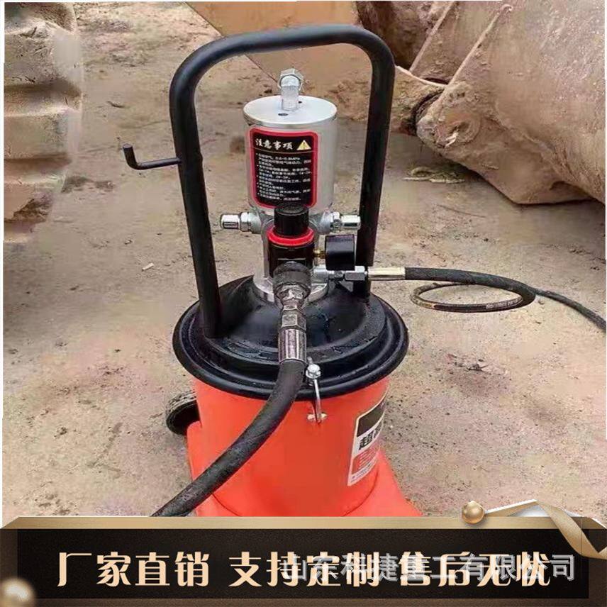 手动润滑脂高粘度注油器 铁桶注油机 脚踏铲车挖机油脂黄油机