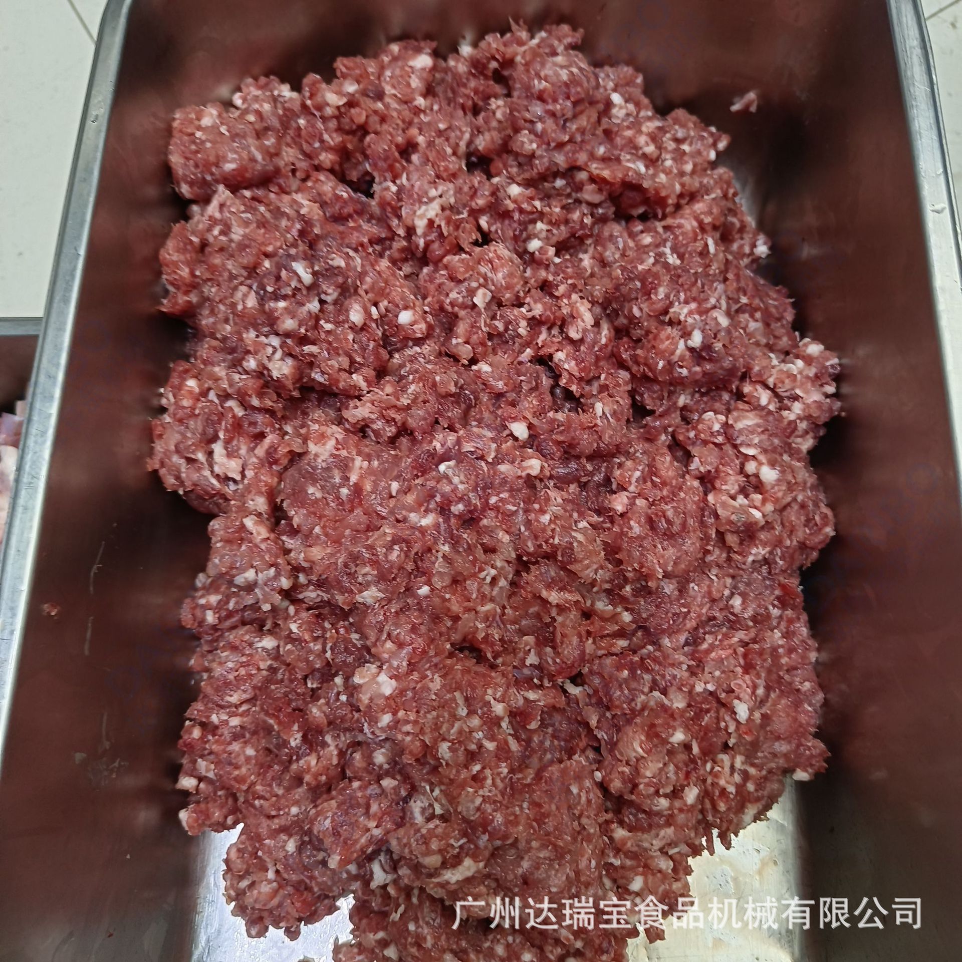 W两网一刀式绞冻肉机 零下5度冻肉绞肉机 冻猪肉绞肉机门店绞馅