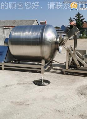 胸腌制设备自动入料 奥尔良鸡腿真空 滚机揉机鸡ITC肉入味滚揉机