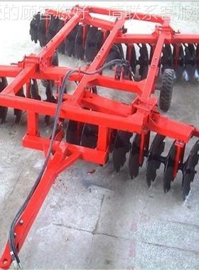 拖拉机悬挂式不同宽幅轻型耙 加重型折式圆盘KKU耙农业地联合叠整