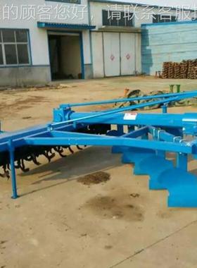 牵引式大犁宽幅翻旋耕复式机土地犁耕整铧式耕带动旋机量XLQ大优