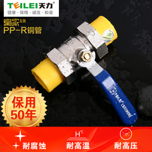 天力水管皇家铜管分分承口活接球冷热水管球