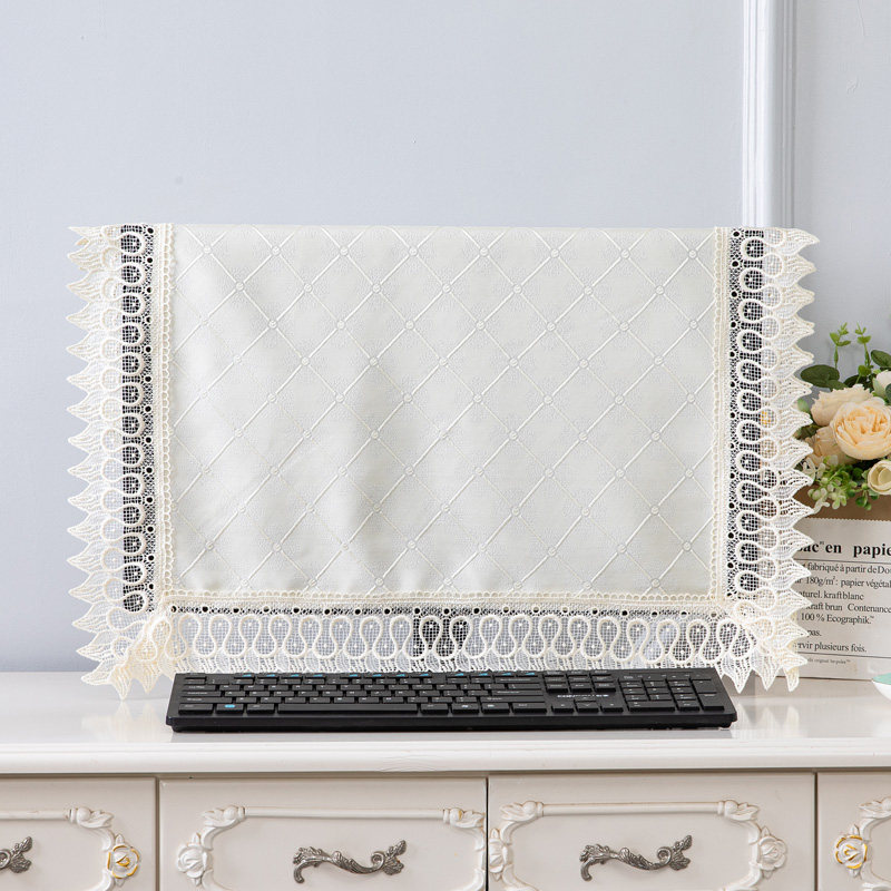 电脑显示器罩盖布屏幕盖布防尘巾一体幕罩