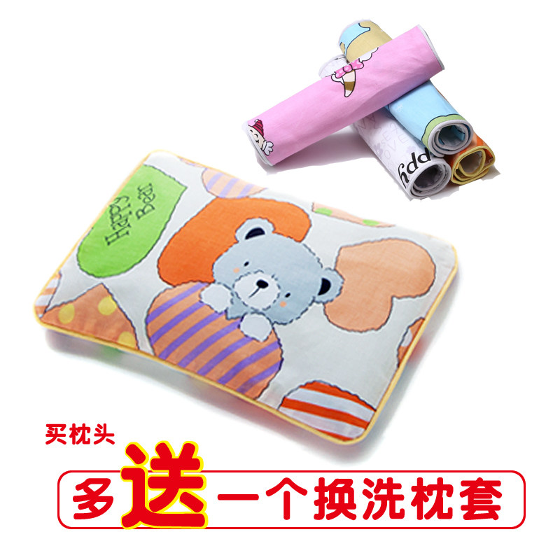 婴幼儿宝宝绿豆荞麦壳蚕沙热新生儿童学生乳胶决明子午睡小枕头