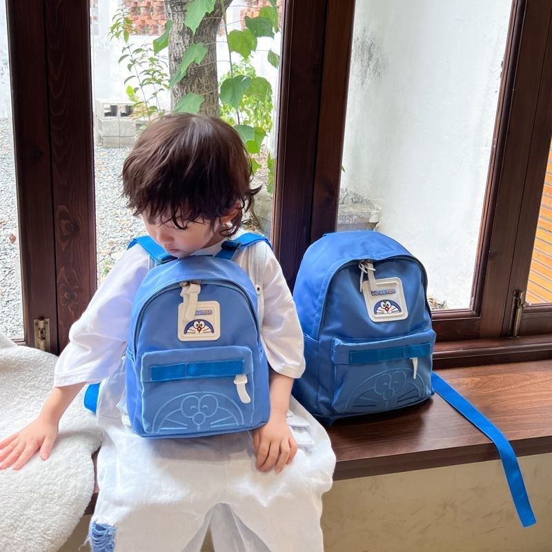 书包儿童幼儿园哆啦梦小号中小班大号大班一二年级轻便儿童外出