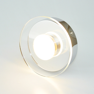 现代过道灯吸顶走廊阳台楼梯楼道明装筒灯LED防水防雾厨卫灯