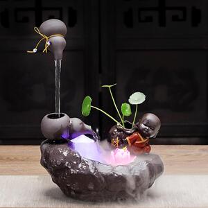 创意流水加湿器 新风格 招财纳居装饰