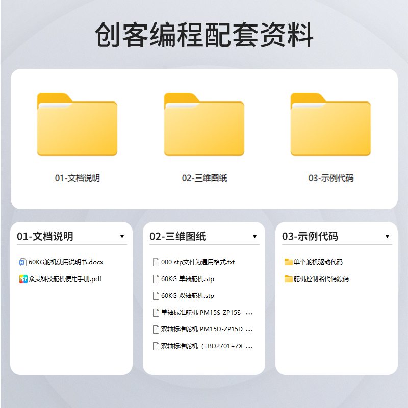 PM15S机器人15KG大扭力数字机械手臂单双轴金属齿轮数码舵机