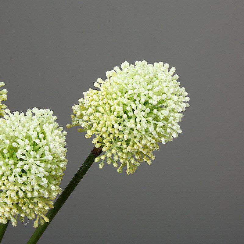 现代家居装饰彩色仿真葱球塑料造绿植插园林造景厂家