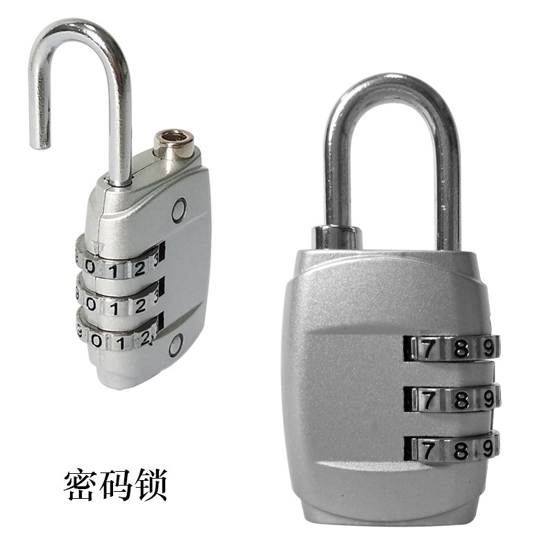 传承防护箱锌合金小号工具箱安全设备箱背包密码锁门柜挂锁