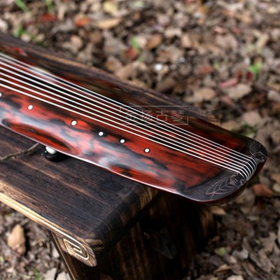 金杨精品演奏琴 老杉木 纯生漆 鹿角霜 蕉叶古琴 音韵佳送