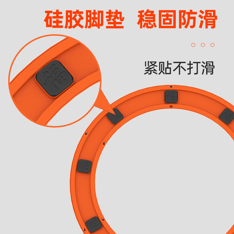 餐桌电动转盘静音款旋转餐桌家用酒店实木桌岩板转盘钢化玻璃转盘