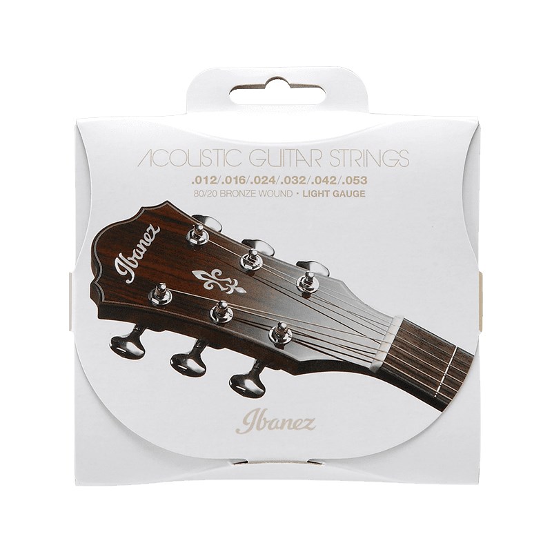 Ibanez爱宾斯/依班娜带涂层民谣木吉他青铜缠弦琴弦配件装