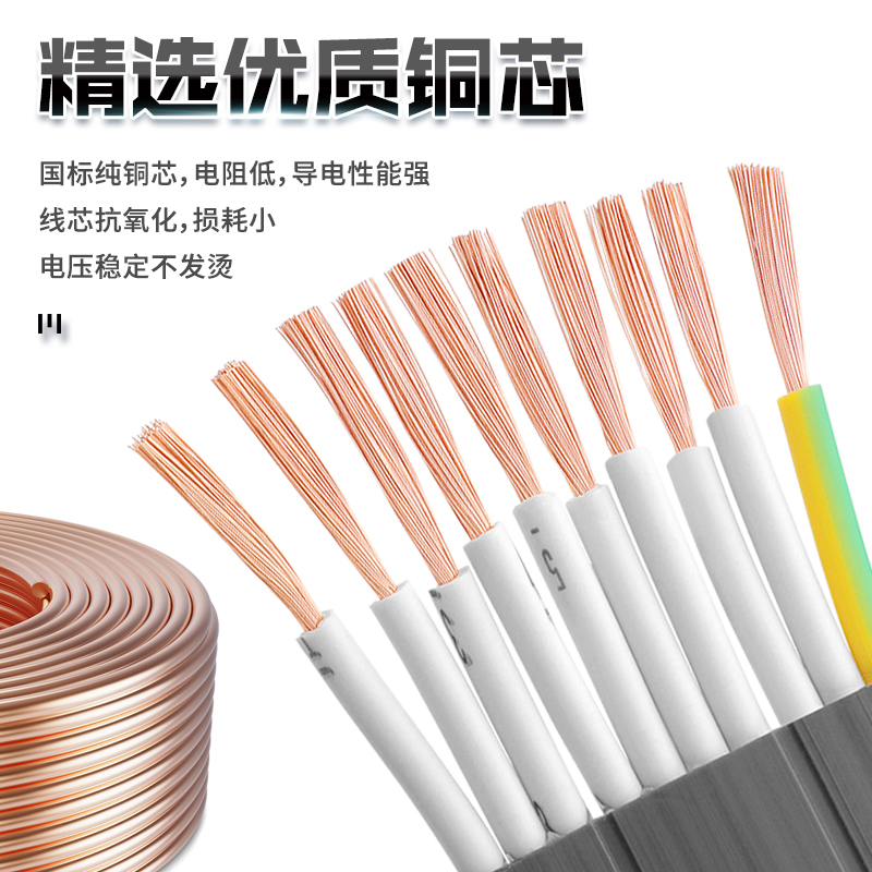 行车扁平电缆TVVB10   1 1 18 20芯电梯扁线电动门柔软扁线