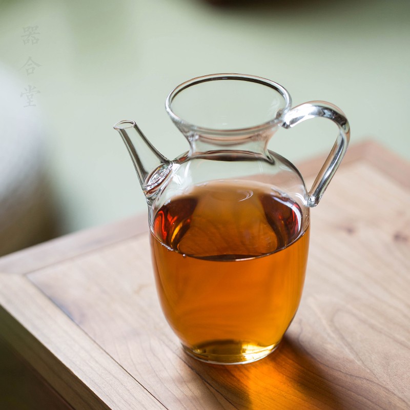 祥禾茶器泡茶壶仿宋执壶茶绿茶耐热公道杯过茶海茶具
