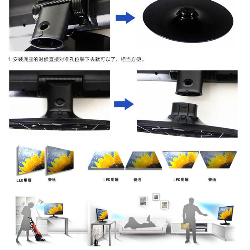 15寸电脑显示器液晶屏幕机床线切割高清监控VGA显示屏