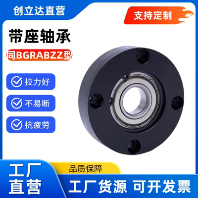 带扣环轴承座组件BGRAB6900ZZ/BGSAB6900ZZ/BGCAB6900ZZ 单轴承座