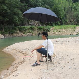 摆摊专用加粗钓鱼专用防雨超轻 户外遮阳伞支架杆子可折叠便携新款