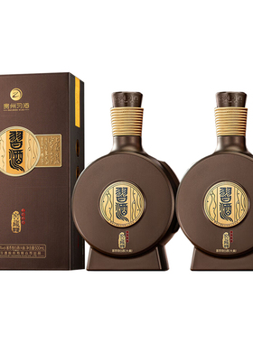 贵州习酒窖藏1988（新版）53度酱香型白酒500ml*2瓶装（送礼袋）