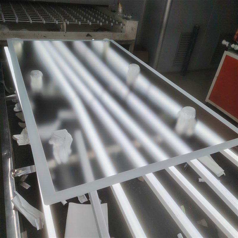 供应AG蚀刻玻璃盖板光电玻璃防眩光减反射防牛顿环玻璃扫描翻拍