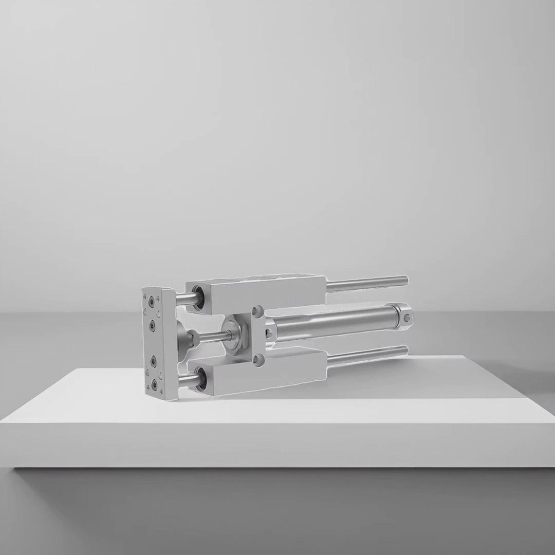 气动带导向架气缸可调缓冲型TMIM/TMICM12/16/20TMICL25-50-75S