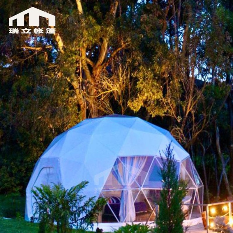 6米定制帐篷酒店营地 露营景区酒店帐篷 星空帐篷